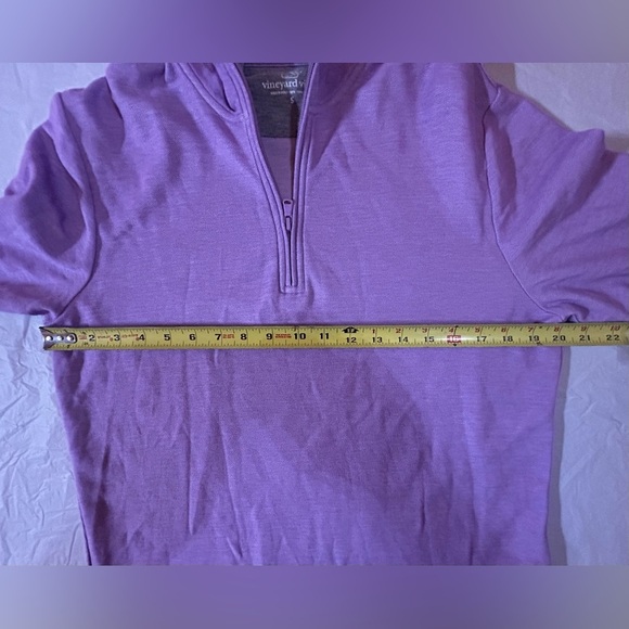 Vineyard Vines 1/4 Zip Long Sleeve Shirt Size Small - Picture 5 of 7